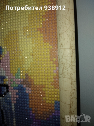 Диамантен гоблен "Йода бебе", снимка 3 - Гоблени - 52355012