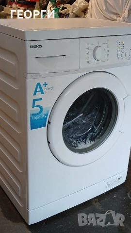 Продавам пералня Beko 5 kg А++ 1000об.Като Нова 85€, снимка 6 - Перални - 54078301