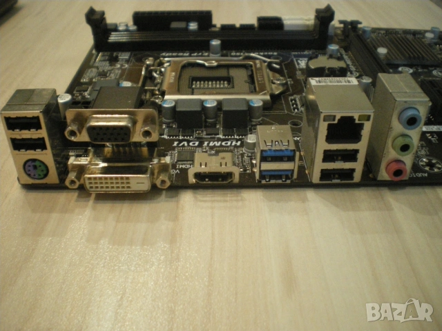 Дънна платка Gigabyte GA-B85M-HD3 LGA 1150, снимка 4 - Дънни платки - 54009611