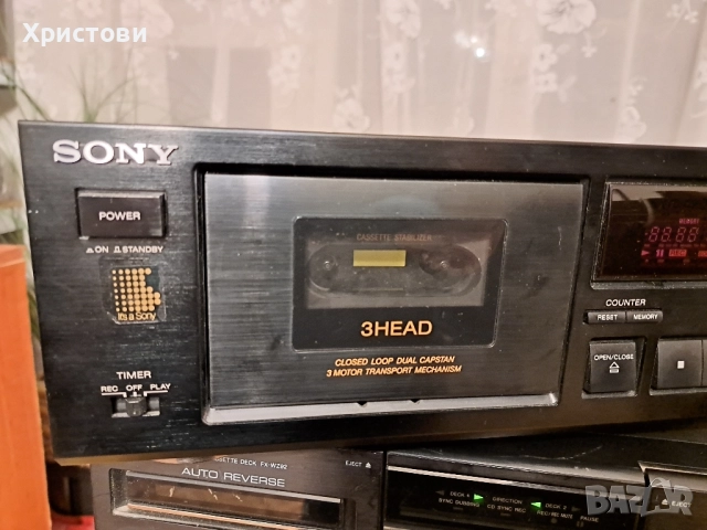 Продавам много запазен триглав дек Sony TC-K 670