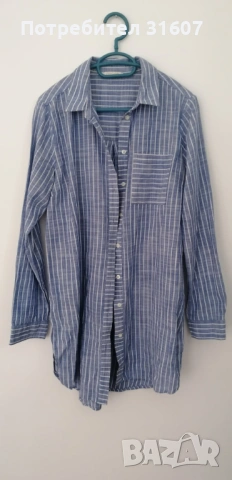 Страхотна риза PIECES - тип „Сафари“