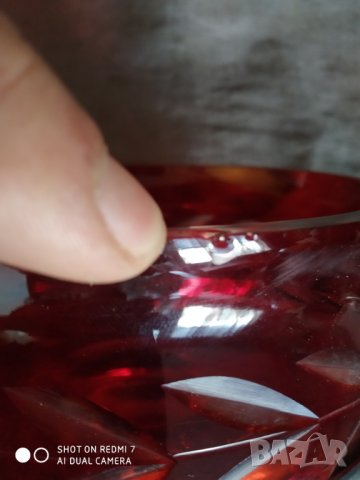 стъклена  купа тип бохемия, снимка 4 - Други - 36985183