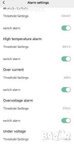Смарт защита от пренапрежение, напреженова защита, Smart, WiFi, снимка 3 - Друга електроника - 44638373