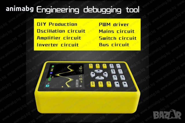 ANIMABG 100MHz интелигентен портативен цифров осцилоскоп модел FNIRSI-, снимка 3 - Друга електроника - 34952696