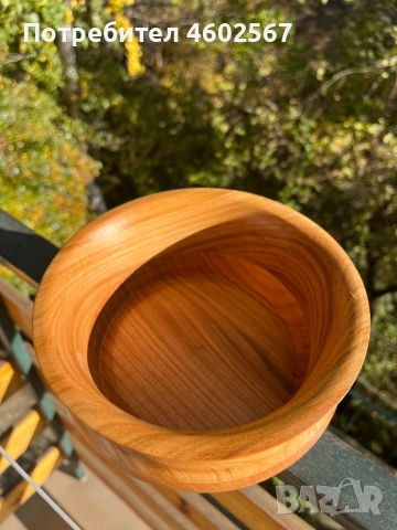 Дървени купи за ценители на истинското дърво. , снимка 2 - Декорация за дома - 52255823