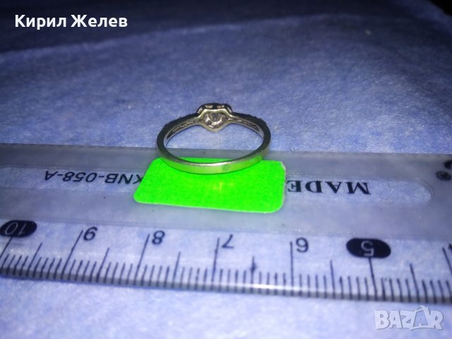 ЕЛЕГАНТЕН СКЪПОЦЕНЕН СРЕБЪРЕН ДИЗАЙНЕРКИ АРТ ПРЪСТЕН СРЕБРО 925 с ИСКРЯЩИ ЦИРКОНИ 33136, снимка 13 - Пръстени - 39666740