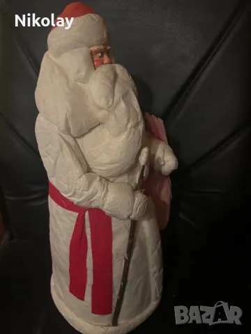 Колекционерски голям Дядо Коледа класика vintage СССР 70-те, снимка 3 - Антикварни и старинни предмети - 48475446