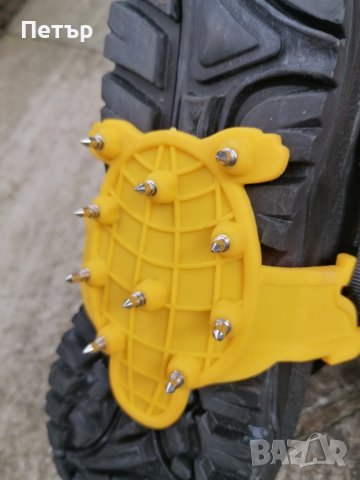 Продавам нови малки леки туристически котки за лед с 10 шипа, снимка 3 - Зимни спортове - 44474585