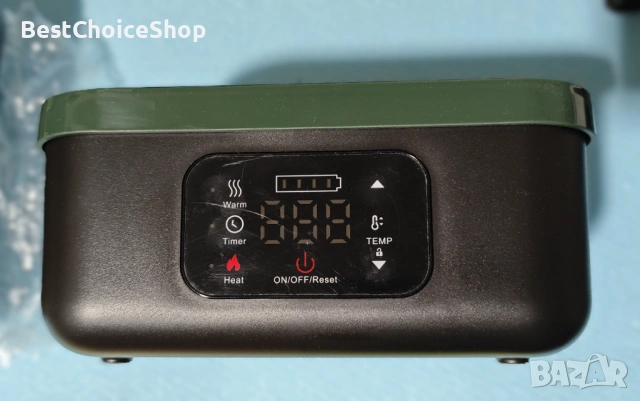 Electric Smart Lunch Box 1L, Rechargeable Self-Heating, 60W Thermo Lunch Box for Hot Food model BX88, снимка 10 - Друга електроника - 53145614