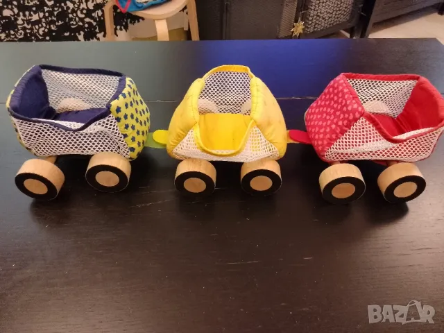 Влакче, текстил и дърво, снимка 6 - Влакчета, самолети, хеликоптери - 48339158