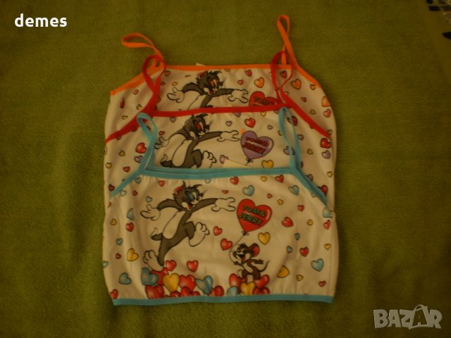 Детско бюстие за момиче с ефектна щампа, ново, снимка 6 - Детско бельо и бански  - 30944749