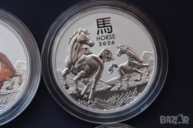 Сребърни инвестиционни монети  Lunar / Лунар 3  серия - 2 oz , снимка 10 - Нумизматика и бонистика - 54000232