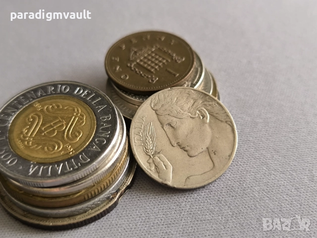 Mонета - Италия - 20 цента | 1922г., снимка 2 - Нумизматика и бонистика - 52892581