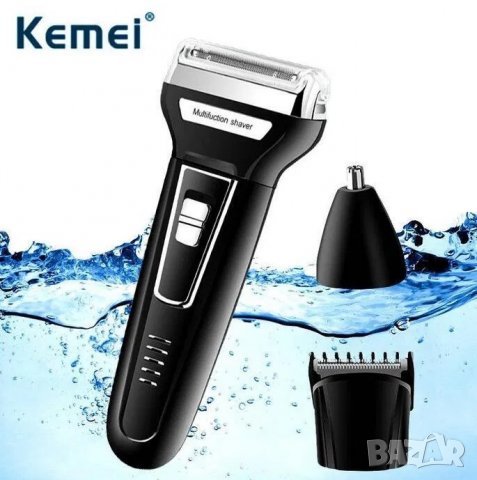 Kemei KM-6558/3 в 1 Машинка за Бръснене/Подстригване/Тример