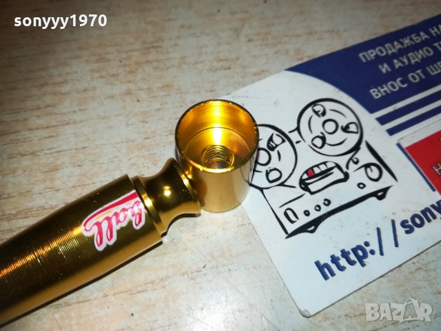 gold-алуминиева лула бата 1212202923, снимка 5 - Колекции - 31100738