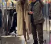 Дълго палто с косъм, снимка 5