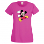 Дамска тениска Mickey Mouse 5 Мини Маус,Микки Маус.Подарък,Изненада,