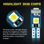 Нови 10 бр. малки габаритни крушки за осветление на арматурно табло T5 3SMD LED супер ярък 3030 LED , снимка 6
