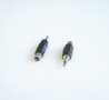 Букса преходна MONO 3,5mm JACK(м)/RCA(ж), снимка 1 - Други - 42603111