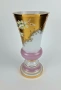 Ръчно рисувана бохемска ваза, снимка 3