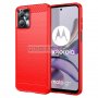 Motorola Moto G23 Противоударен Силиконов Гръб - Карбон, снимка 2