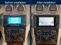 Мултимедия за Mercedes ML W164, плеър, 7” Android, Навигация, GL X164,Carplay, Android Auto, Waze, снимка 3