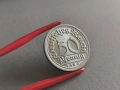 Райх монета - Германия - 50 пфенига UNC | 1920г.; серия F, снимка 1