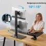 Вертикална стойка за 2 монитора AX WABER, 13"-32", свободностояща, снимка 6