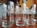 Кристални чаши за безалкохолно , снимка 1