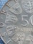 Сребърна монета 50 шилинга 1972г. Австрия 350г. От основаването на Залцлбургския университет 40386, снимка 3