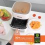 Нов Geepas 4.5L Въздушен Фритюрник - Здравословно Пържене, Стилен Дизайн, снимка 4