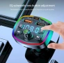 3в1 FM Трансмитер, Bluetooth предавател за кола, автомобил, бързо зарядно, Блутут разговори, снимка 3