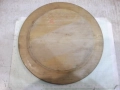 Чиния дървена от соца пирографирана, снимка 3