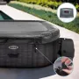 Надуваемо джакузи Intex PureSpa 239 х 188 х 71см, Greystone Bubble Deluxe, 6 места, снимка 5