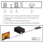 HDMI към SDI конвертор Аудио видео адаптер HDMI SDI адаптер SD-SDI/HD-SDI/3G-SDI Поддръжка 1080P, снимка 4
