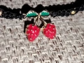 🍒 Cherry Kiss – ръчно изработена гривна 🍒, снимка 2