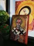  Икона на "Св. Николай Чудотворец" , снимка 1 - Икони - 34874122