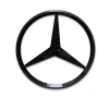Черна/Хромирана Емблема Звезда за багажник Mercedes W204 - A2047580058, снимка 1