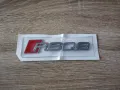 сребриста емблема Audi RSQ8, снимка 1
