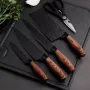 Kухненски комплект ножове – 6 части, снимка 1