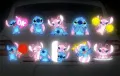 10 Стич Stitch стикер лепенка автомобил кола самозалепващ Светлоотразителни лепенки светлоотразителн, снимка 1