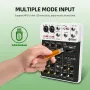 Смесителен пулт, Debra V4, DJ Mixer, Bluetooth, Usb player, Plug and Play , снимка 9