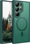 Матов MAGSAFE Кейс за Samsung Galaxy S23 Ultra - Различни цветове, снимка 4