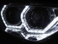 Комплект тунинг ксенонови фарове за BMW серия 3 F30,F31 2011-2015 с хром основа, ляв и десен за моде, снимка 3