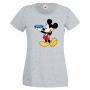 Дамска тениска Mickey Mouse Ford .Подарък,Изненада,, снимка 1 - Тениски - 36528686