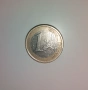 Испанска евро монета от 1 евро от 2005г., снимка 2