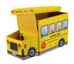 Детски автобус за игра сгъваема табуретка, снимка 7