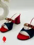Tommy Hilfiger Дамски Чехли На Ток Томи Хилфигер Код SEM-330, снимка 2
