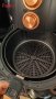 Фритюрник с горещ въздух HIBERG , 1200W, 3.2l, Таймер, Черен/розово злато, снимка 2