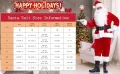 Miulruma A038 Костюм на Дядо Коледа Коледен кадифен костюм с шапка на Дядо Коледа 3xl, снимка 2